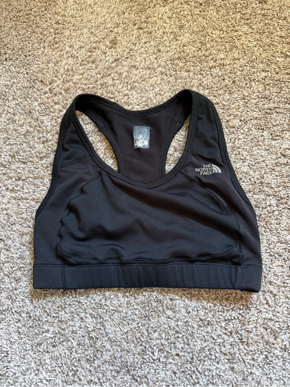 The North Face Black Racerback Sports Bra